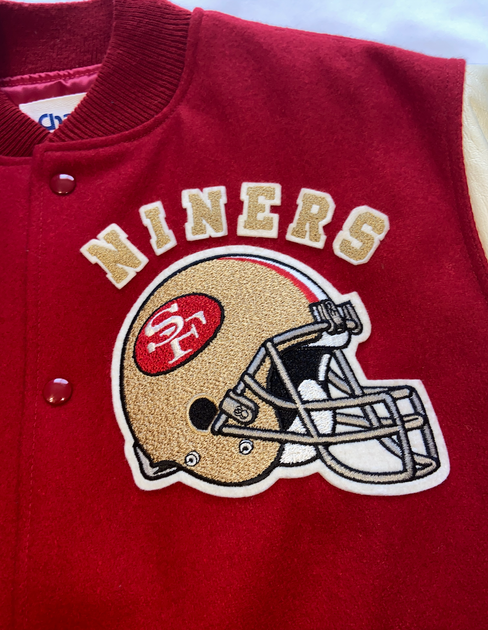 San Francisco 49ers Letterman Jacket Perfection – Vintage Variation