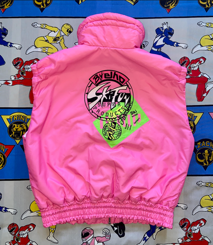 Vintage Elho Ski Vest "Pink Panther"