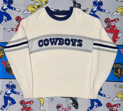 VINTAGE DALLAS COWBOYS KNITTED SWEATER "JERRYS WORLD"
