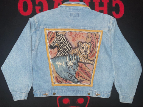 Vintage Kolorway Denim Jacket "Still Image"