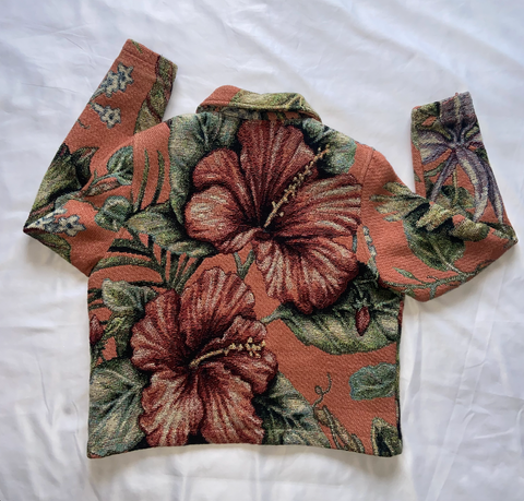 Hawaiian Floral Blazer "Sweet Thang"