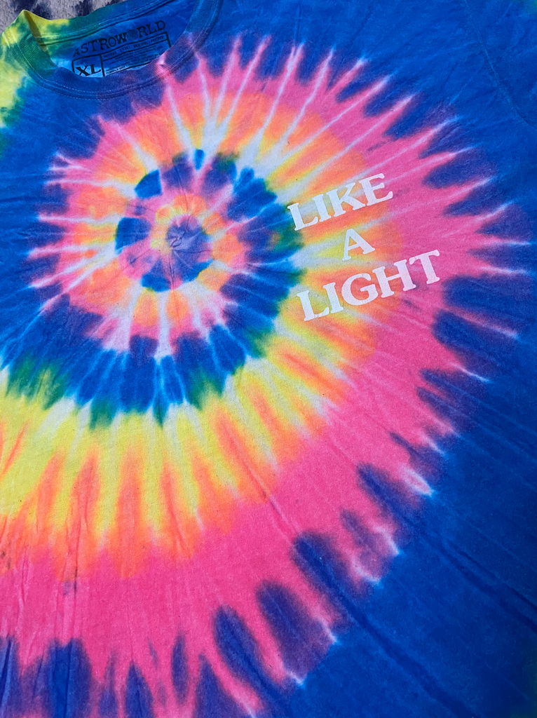 Braves Tie Dyed T-shirt, Rainbow