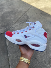Reebok Question Mid "Red Toe 25th Anniversary"