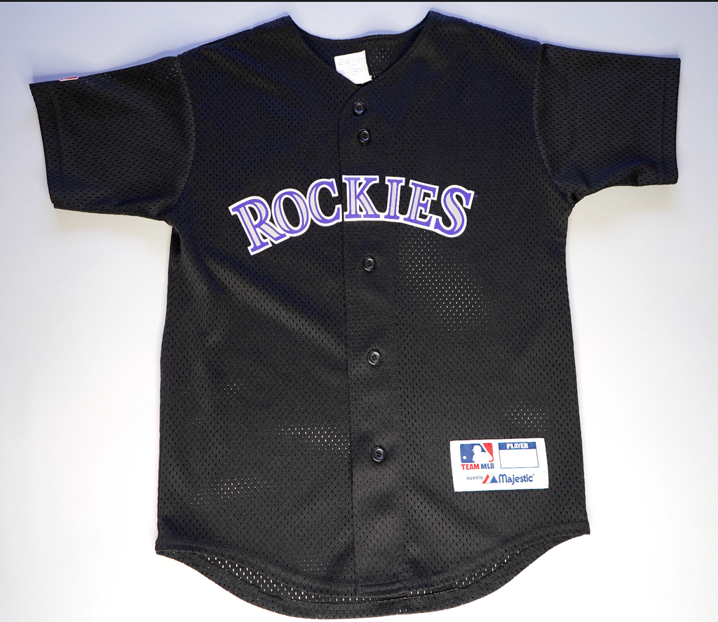 KIDS VINTAGE COLORADO ROCKIES JERSEY  THE DUG OUT  – Vintage Variation