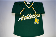 KIDS VINTAGE OAKLAND ATHLETICS JERSEY  " ROOKIE AND THE VET"