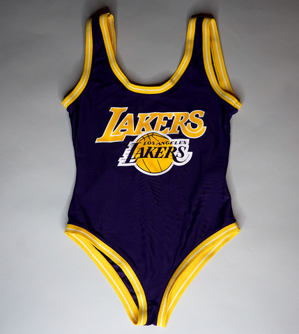 WOMENS LAKERS SWIMSUIT